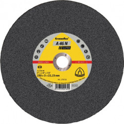 Disque à tronçonner A 46 N Supra D230x3 mm droit aluminium perçage 22,23 mm KLIN (Par 25)