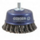Brosse boisseau D. 65 mm épaisseur de fil 0,5 mm acier 6000 min-¹ OSBORN