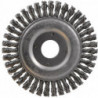 Brosse à pipeline D. 178 mm épaisseur de fil 05 mm acier 6 mm 12000 min-¹ OSBOR