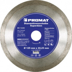 Disque à tronçonner diamant D. 230 mm perçage 22,23 mm Carrelages 7 mm