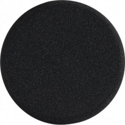 Éponge de polissage D. 133 mm épaisseur 25 mm flexible-tendre gris polissage