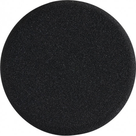 Éponge de polissage D. 133 mm épaisseur 25 mm flexible-tendre gris polissage