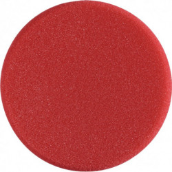 Éponge de polissage D. 133 mm épaisseur 25 mm tendre rouge lustrage