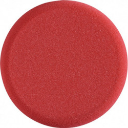 Éponge de polissage D. 150 mm épaisseur 50 mm tendre rouge lustrage