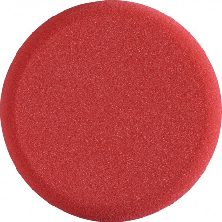 Éponge de polissage D. 150 mm épaisseur 50 mm tendre rouge lustrage