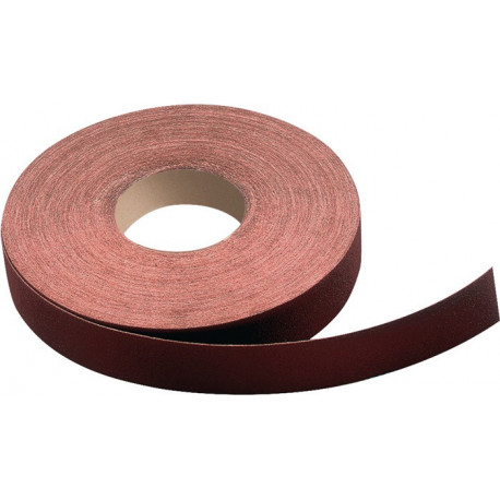 Rouleau de tissu abrasif 100 mm granulation 150 pour métal corindon