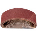 Bande abrasive L. 620 mm l. 100 mm granulation 40 pour bois/métal corindon (Par 10)