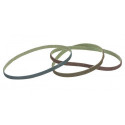 Bande abrasive en non-tissé SCXF longueur 533 mm largeur 13 mm grossière 80 marr (Par 20)