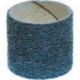 Manchon abrasif D15xl30 mm granul. 120 tissu zirconium vitesse de rotation maxi. (Par 100)