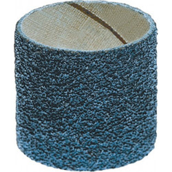 Manchon abrasif D30xl20 mm granul. 120 tissu zirconium vitesse de rotation maxi. (Par 100)