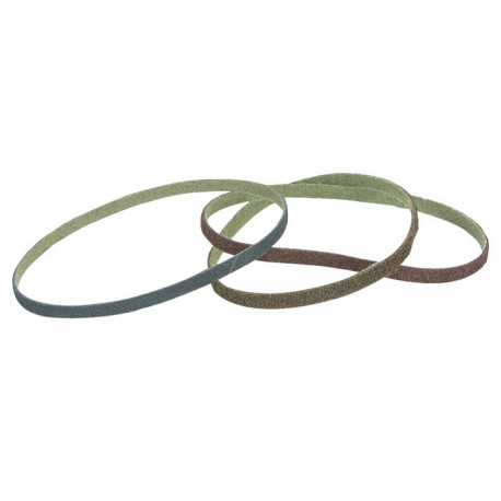 Bande abrasive en non-tissé SCXF longueur 618 mm largeur 40 mm very fine 400 ble (Par 20)