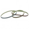 Bande abrasive en non-tissé SCXF longueur 618 mm largeur 40 mm very fine 400 ble (Par 20)