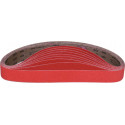 Bande abrasive XK870T L. 520 mm l. 12 mm granulation 40 pour acier/titane/métaux (Par 100)