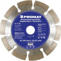 Disque à tronçonner diamant D. 350 mm perçage 20 mm segmenté 10 mm