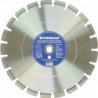 Disque à tronçonner diamant D. 350 mm perçage 20 mm soudé au laser 10 mm