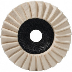 Disque à lamelles de polissage D. 125 mm D3 H25 soft