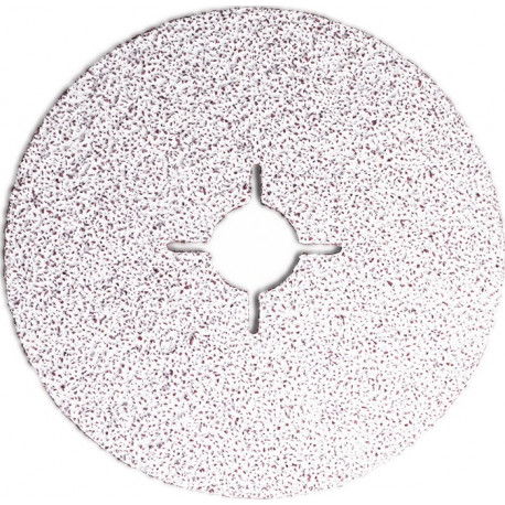 Disque en fibres XF733 D. 180 mm granulation 60 aluminium grain céramique VSM (Par 50)