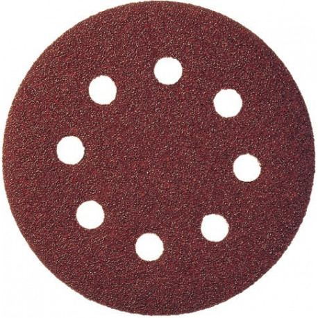 Disque abrasif adhésif PS 22 K GLS 5 125mm K.80 pour bois/métal Corindon (Par 50)