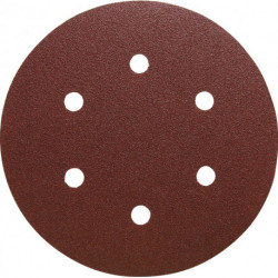 Disque abrasif adhésif PS 22 K GLS 3 150mm K.100 pour bois/métal Corindon (Par 50)