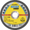 Disque à tronçonner A 660 R Supra D125x1 mm droit INOX perçage 22,23 mm KLINGSPO (Par 25)