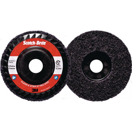 Disque de nettoyage grossier XT-RD PRO D.125x mm S extra grossier perçage 22,23 (Par 10)