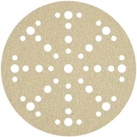 Disque abrasif adhésif PS 33 CK GLS 51 150mm K.80 pour vernis Corindon (Par 100)