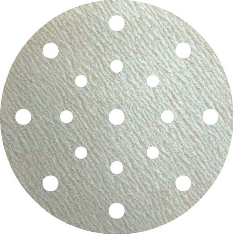 Disque abrasif adhésif PS 73 CWK GLS 51 150 mm granulation 80 pour vernis corindon nombre de trous 8 + 8 + 1 KLINGSPOR (Par 100)