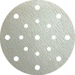 Disque abrasif adhésif PS 73 CWK GLS 51 150mm K.320 pour vernis Corindon (Par 100)