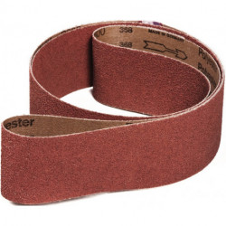 Bande abrasive KK711X L. 610 mm l. 100 mm granulation 120 pour acier/aluminium/b (Par 10)