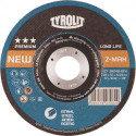 Meule à ébarber LONGLIFE Z-MAX D178xS4 mm contre-coudé acier perçage 22,23 mm TY (Par 10)