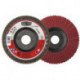 Disque à lamelles CERABOND D. 125 mm granulation 80 plat INOX grain céramique TY (Par 5)