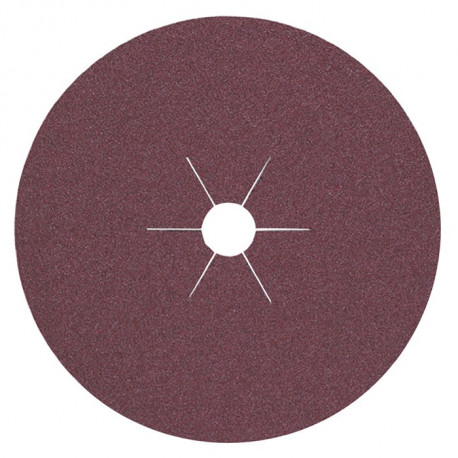 Disque en fibres CS 561 D. 180 mm granulation 100 pour bois/métal corindon KLING (Par 25)