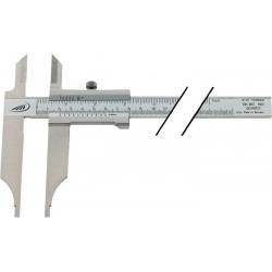 PAC d'atelier DIN 862 300 mm avec pointes de mesure longueur du bec 90 mm HELIOS PREISSER