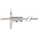 Jauge de profondeur DIN 862 300 mm règle de mesure droite 12 x 4 mm HELIOS PREIS