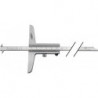 Jauge de profondeur DIN862 200 mm règle de mesure à déport 8 x 3 mm HELIOS PREISSER
