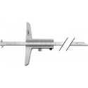 Jauge de profondeur 300 mm règle de mesure à déport 8 x 3 mm HELIOS PREISSER