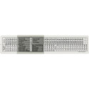 Réglet pour filetage DIN adapté à M/MF/BSW/G plastique PROMAT