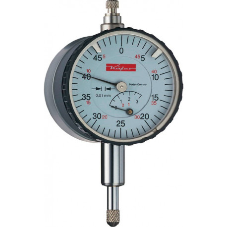 Comparateur KM4 T 3 mm lecture 001 mm paroi arrière magnétique avec étalonnage