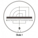 Graduation Tech-Line D. de l’échelle 25/2,5 mm Échelle Duo 1-Standard SCHWEIZER