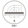Graduation Tech-Line D. de l’échelle 25/2,5 mm Échelle Duo 1-Standard SCHWEIZER