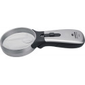 Loupe à main à éclairage Tech-Line CLASSIC agrandissement 2x/4x LED D. de lentille 70/20 mm SCHWEIZER