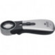 Loupe à main à éclairage Tech-Line CLASSIC agrandissement 8x LED D. de lentille