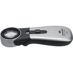 Loupe à main à éclairage Tech-Line CLASSIC agrandissement 8x LED D. de lentille