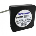 Clinquant épaisseur 009 mm INOX longueur 5 m largeur 127 mm