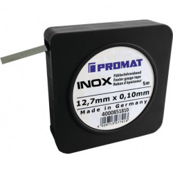 Clinquant épaisseur 015 mm INOX longueur 5 m largeur 127 mm