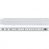 Épaisseur branches 1042 longueur 2 m mm/cm EG III plastique blanc BMI