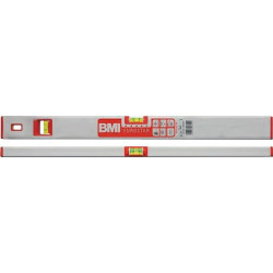 Niveau à bulles EUROSTAR 690 E 100 cm aluminium argent ± 05 mm/m BMI