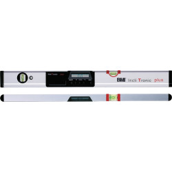 Niveau à bulles Incli Tronic plus 100 cm aluminium argent ± 0,05 degr.-0,1 degr. BMI