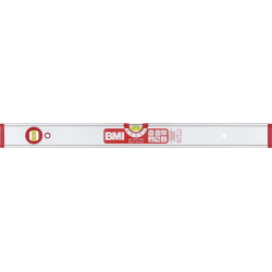 Niveau à bulles ALUSTAR 40 cm aluminium argent ± 05 mm/m avec aimant BMI