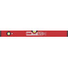 Niveau à bulles SUPERSTAR 40 cm aluminium rouge ± 05 mm/m avec aimant BMI